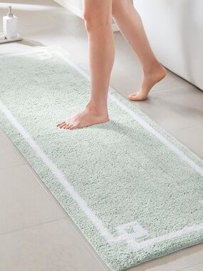 Madison Park Evan 100% Cotton Bathroom Rug Non Slip Backing-Luxrurio675716841218